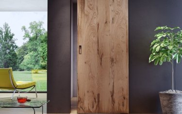 Posuvné dveře Sapeli Elegant dýha dub trámový